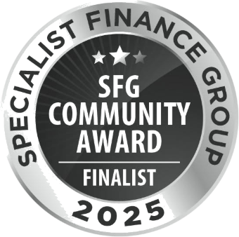 Specialist Finance Group Community Award finalist 2025