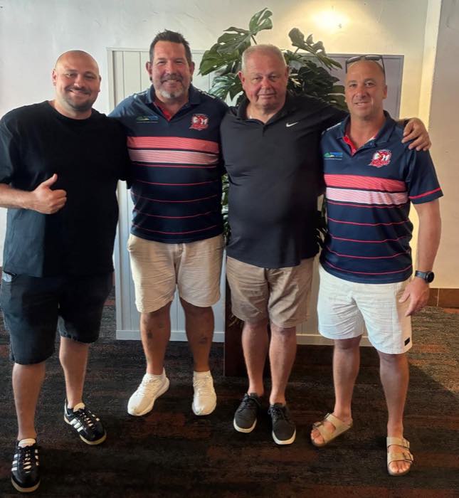 The Jewel Finance team with Nambucca Roosters officials