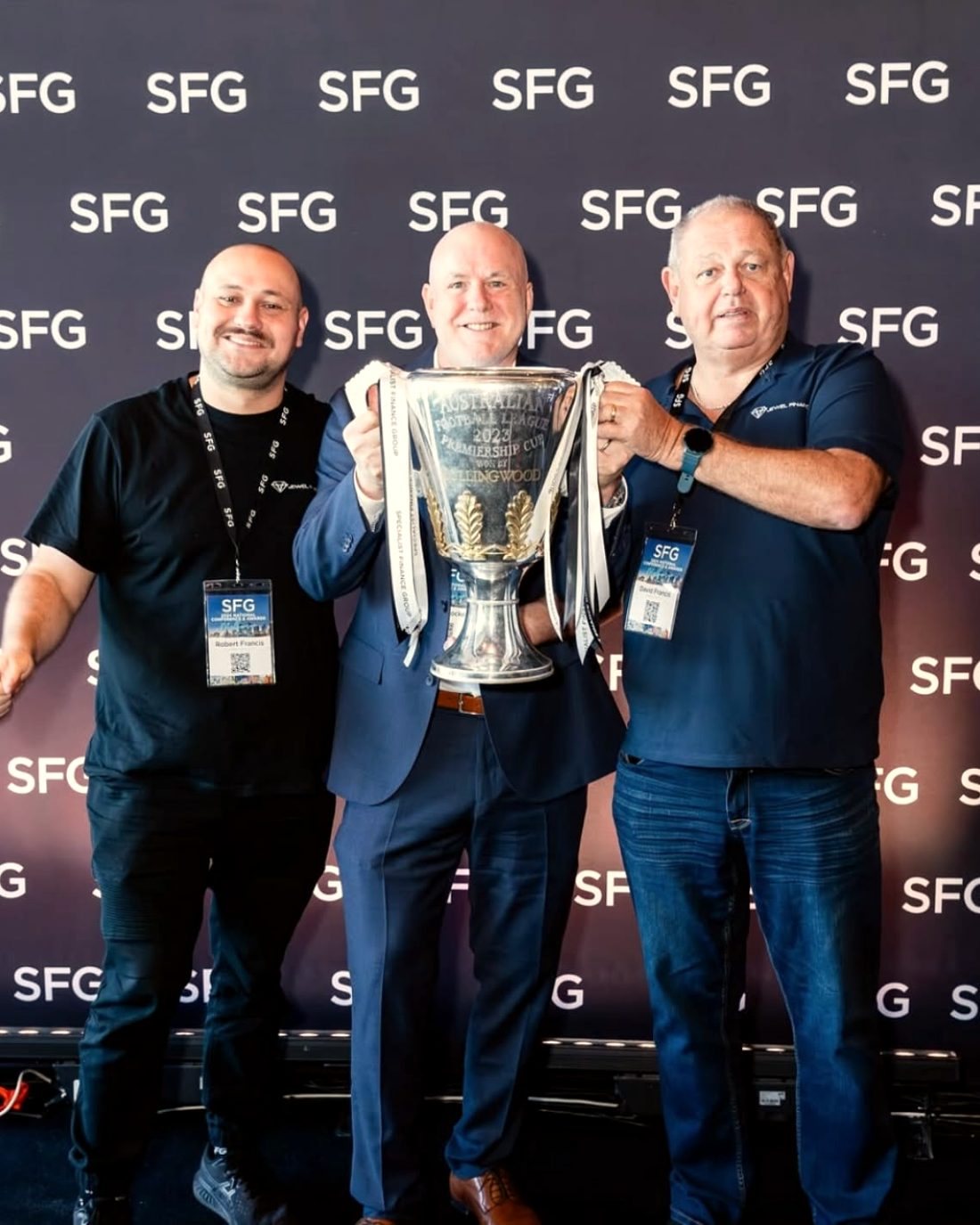 Robert Francis and David Francis of Jewel Finance at the 2024 Specialist Finance Group national conference